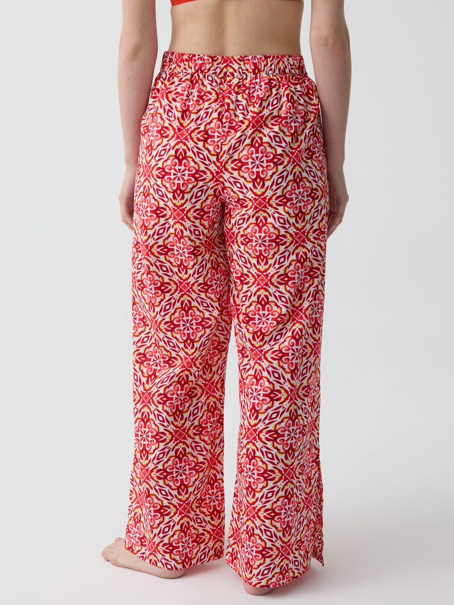 Positano summer trousers with print_2