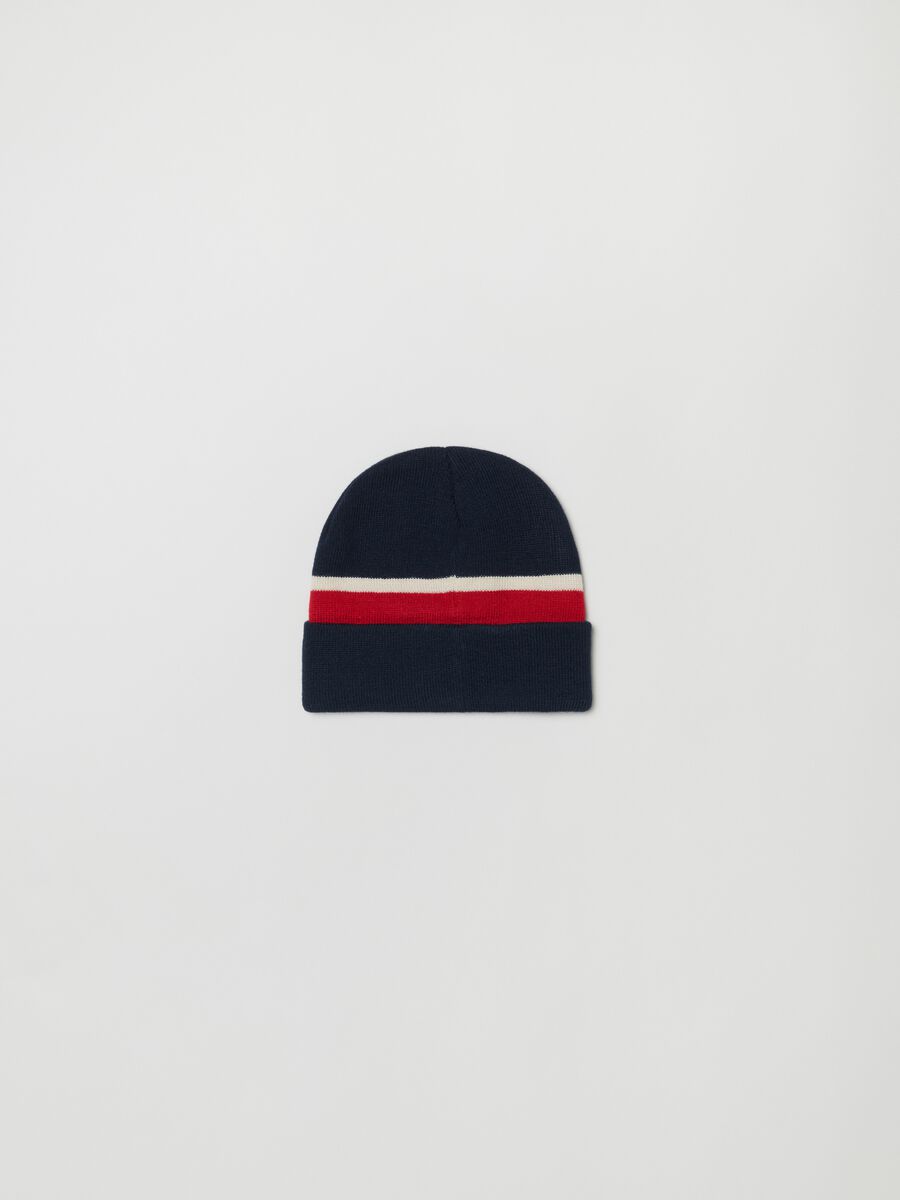 Knitted hat with Spider-Man patch_1