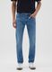 Skinny fit blue denim jeans_1