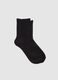Short black stretch socks_0