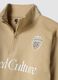 Half-zip beige in puro cotone relaxed fit_1