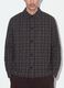 Multicolour pure cotton checked shirt with oversized fit_2