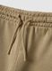 Boys' beige pure cotton trousers regular fit dinosaur style_2