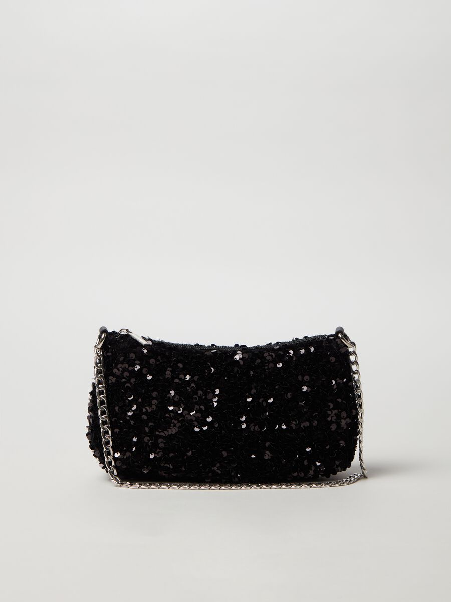 Mini bag with sequins_0