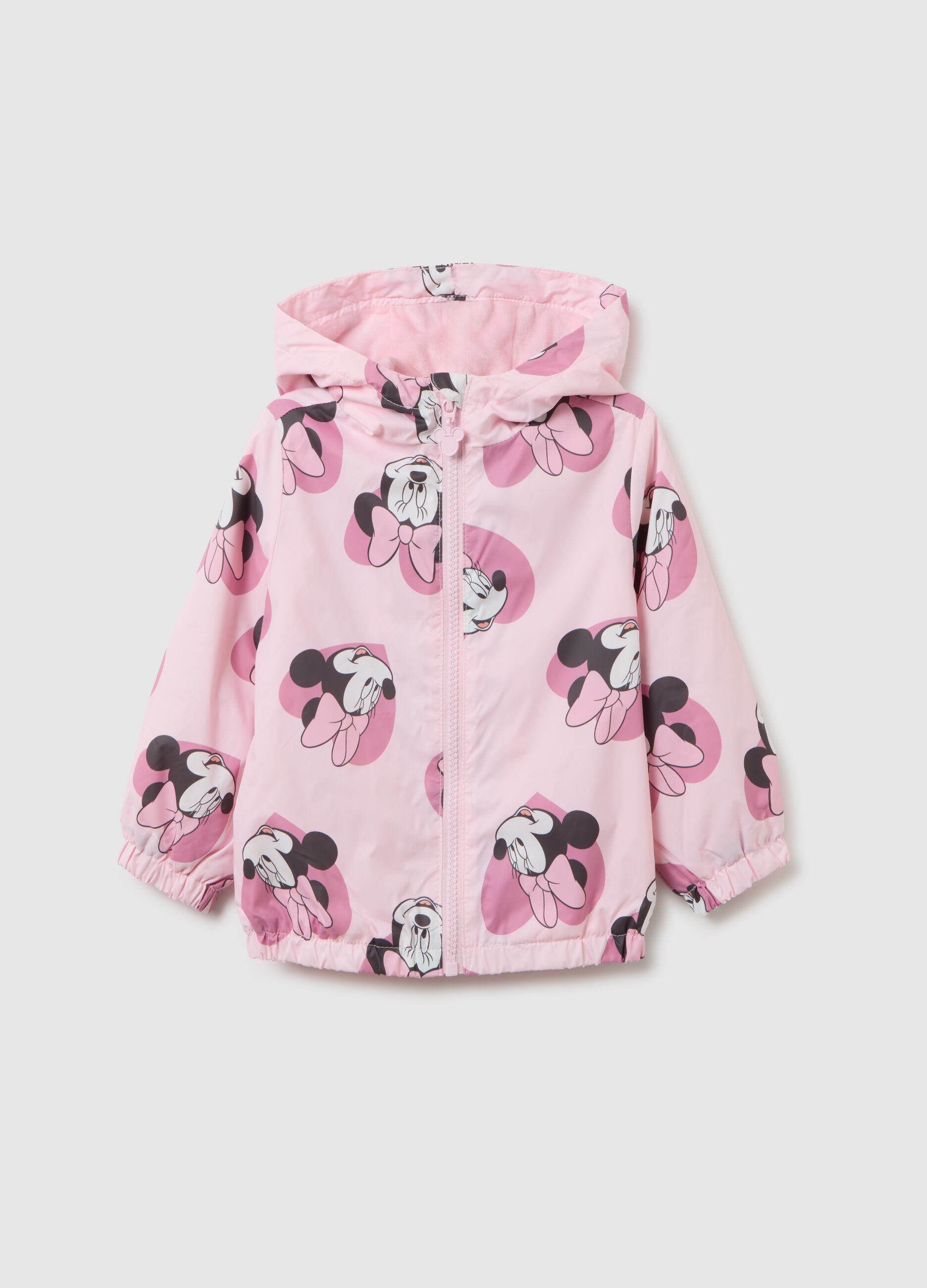Disney Girls' Pink Mix Regular Fit Jacket
