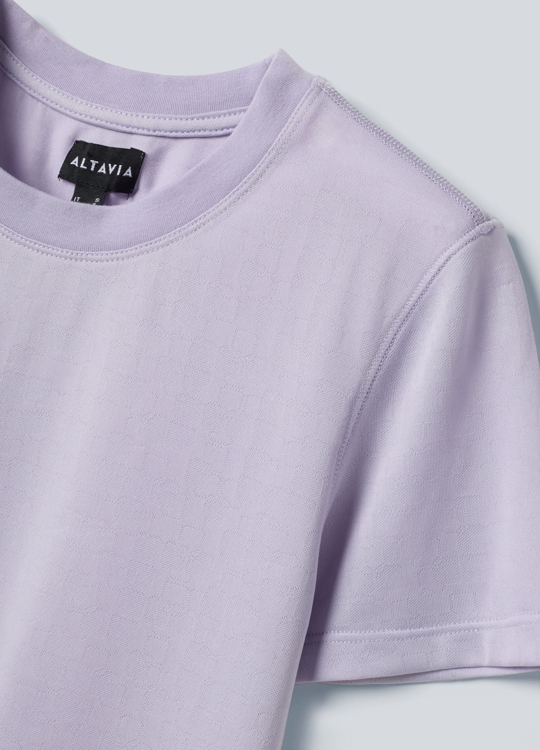 Violettes technisches Sport-T-Shirt ALTAVIA COURT