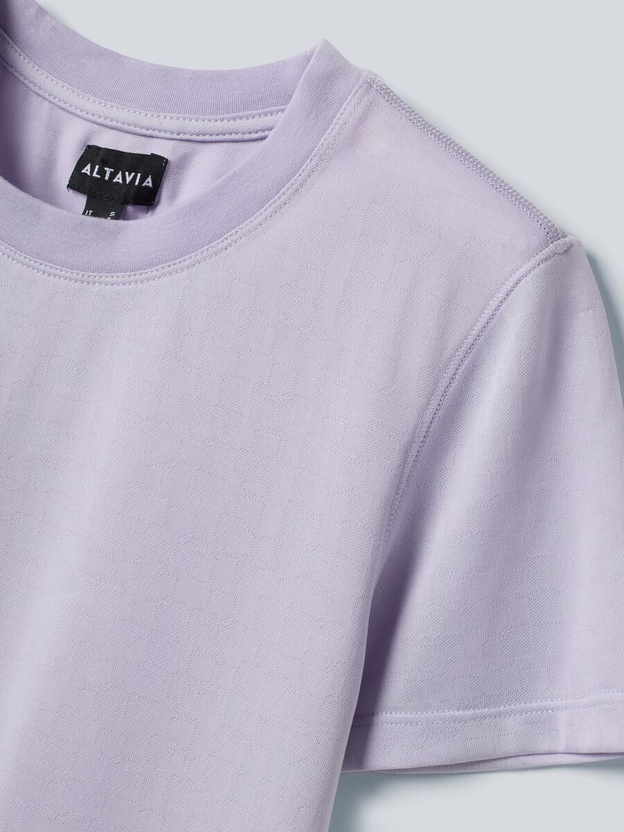 Violettes technisches Sport-T-Shirt ALTAVIA COURT_5