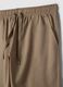 Beige Pyjamahose aus Baumwoll-Leinen-Mix, Relaxed Fit_5