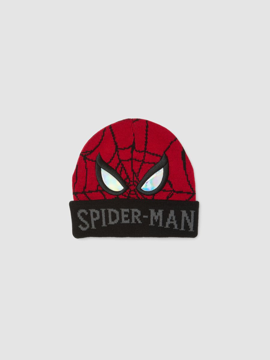 Red MARVEL Spider-Man printed hat_0