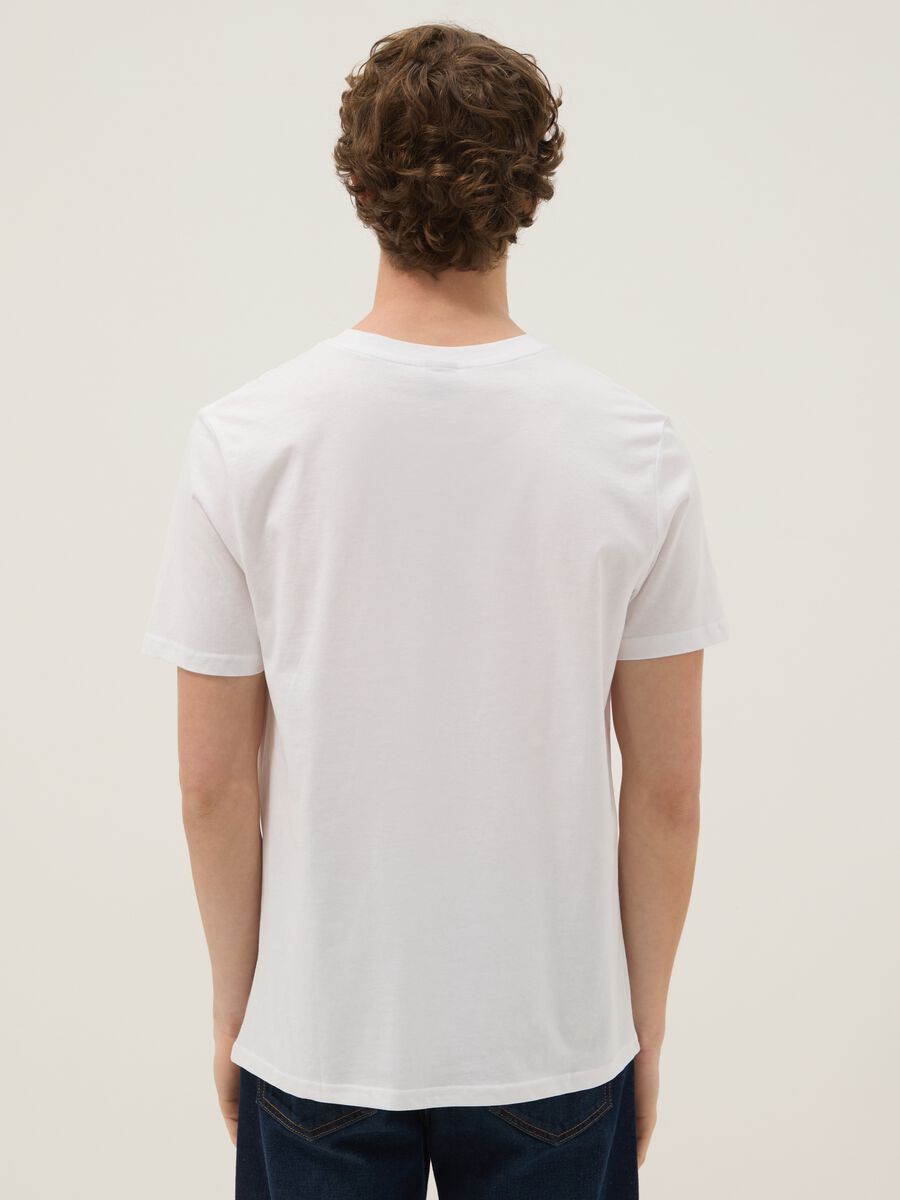 White pure cotton Paul Frank print T-shirt, regular fit_2