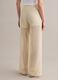 Beige palazzo trousers in a viscose blend_2