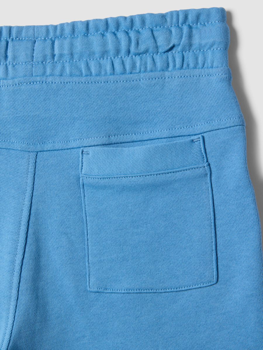 Blue pure cotton boys&rsquo; shorts, regular fit_3