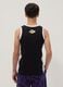 Black pure cotton vest top_2