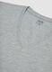 Grey Supima cotton regular-fit V-neck T-shirt_5