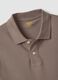 Brown Slim Fit Pure Cotton Polo_5