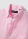Pink pure linen shirt with button-down collar, regular fit_5