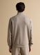 Full-zip beige con colletto in tessuto elasticizzato Easy Dry regular fit_3