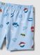 Multicolour pure cotton baby short pyjamas with DC prints_3