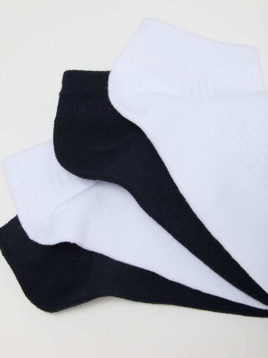 Multicolour Cotton Blend Sock Tripack Set_1