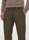 Green slim-fit stretch cotton twill chino trousers_3