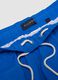 Blue swim shorts with elasticated waist and drawstring_5