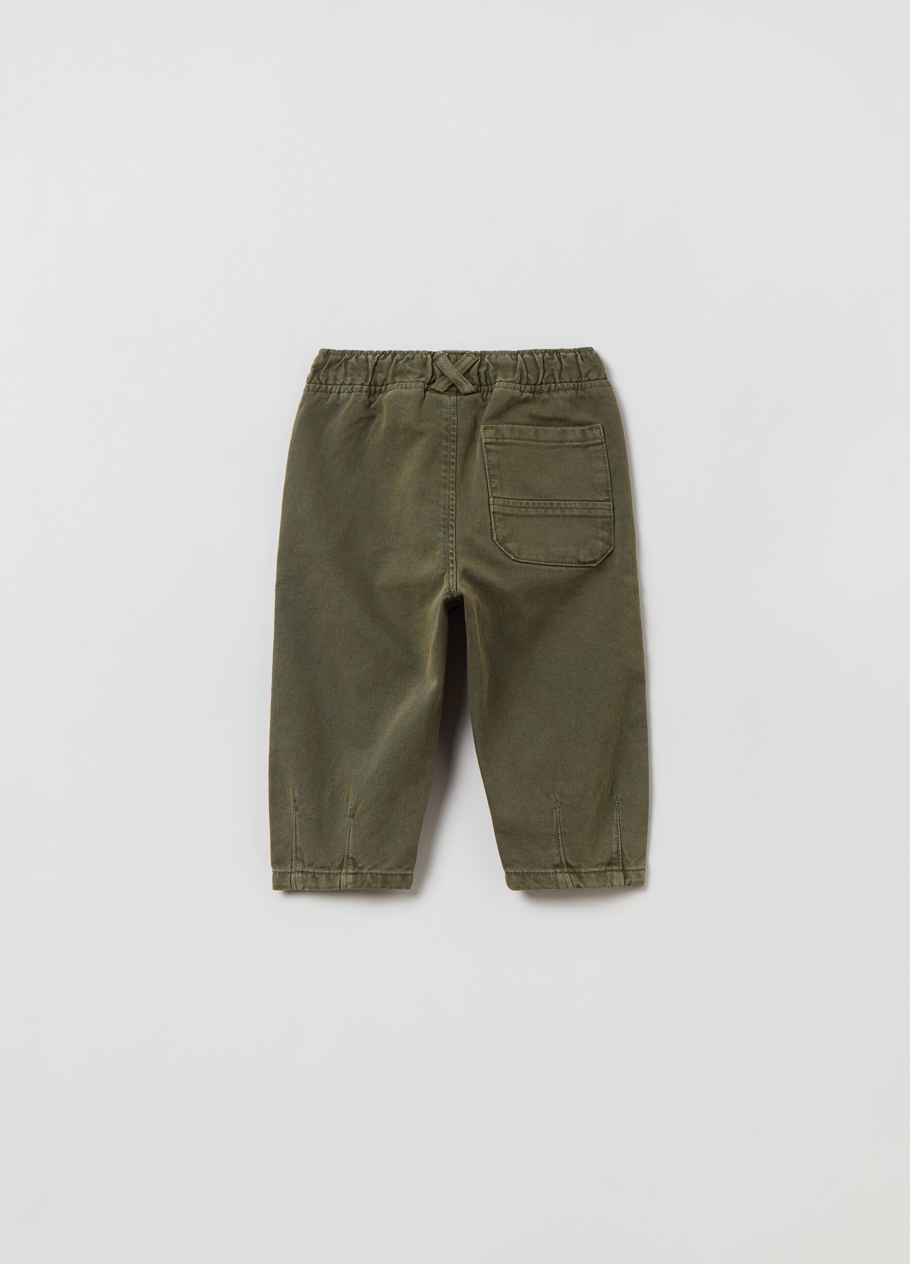 Trousers in cotton and Lyocell_1