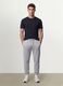Schwarzes Slim-Fit T-Shirt aus Bio-Baumwolle mit kurzen &Auml;rmeln_1