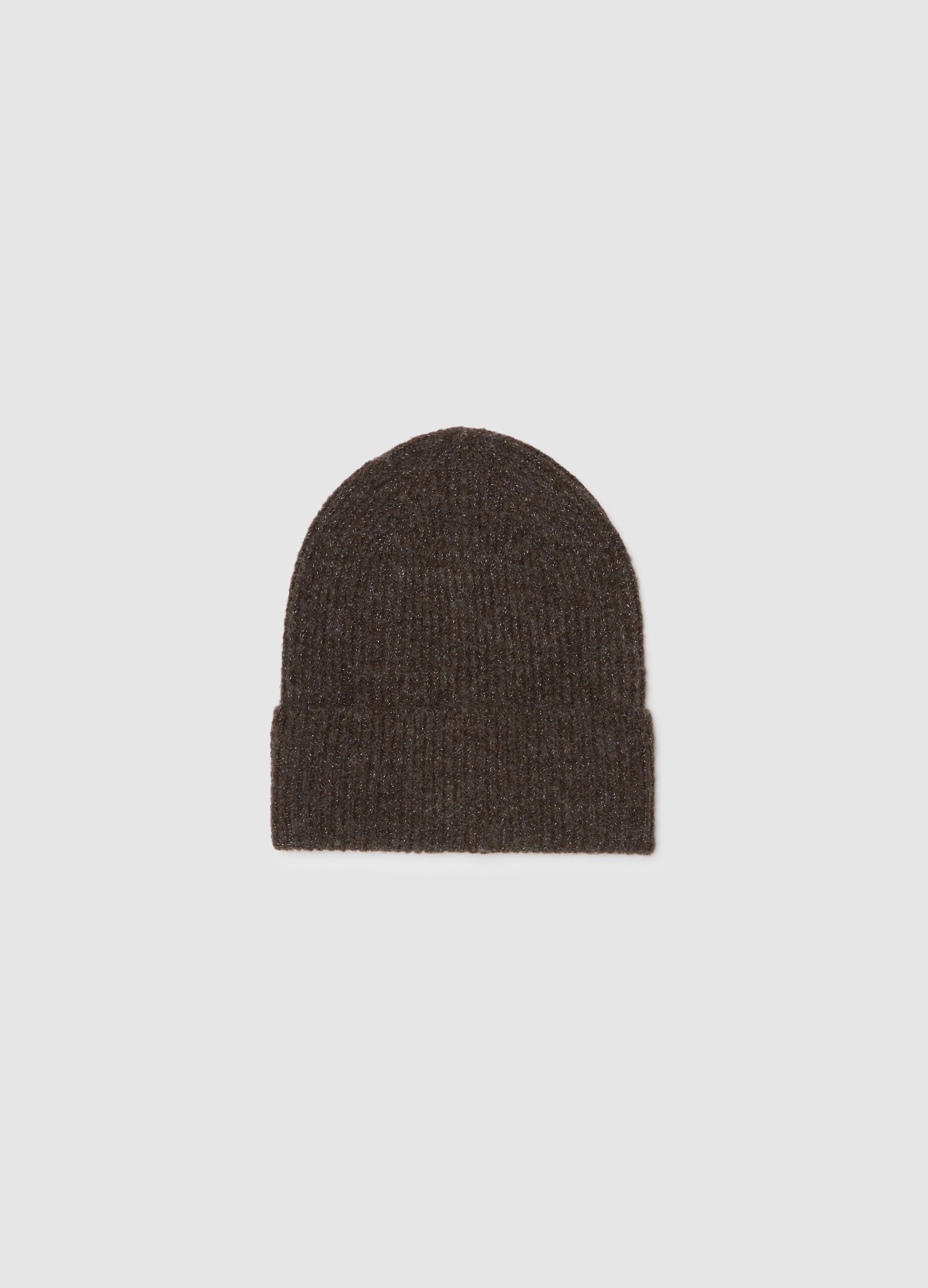 Knitted Brown Hat