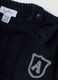 Blue crew-neck cable-knit jumper_3
