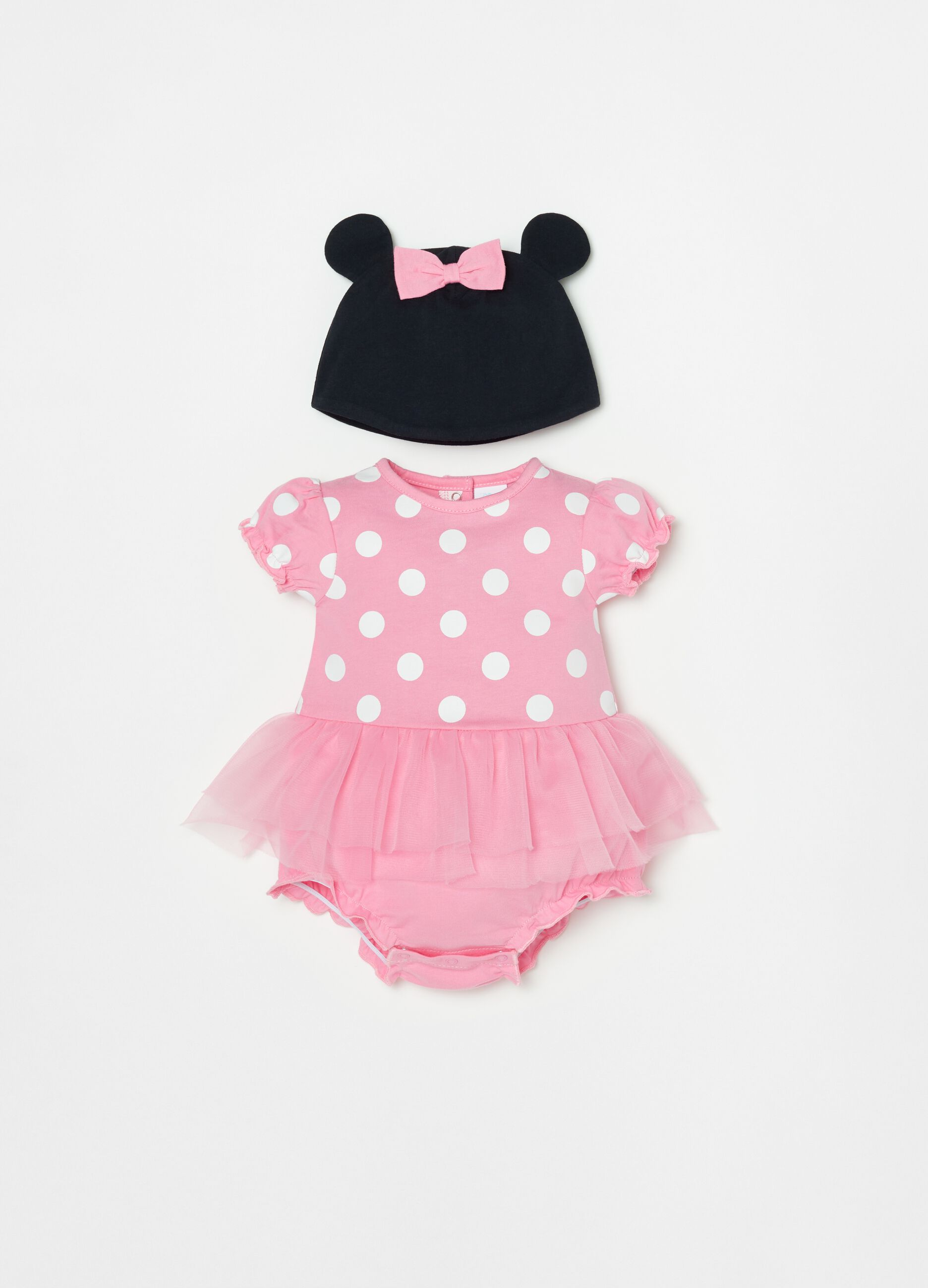 Disney Baby Minnie Mouse romper suit and hat set