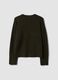 Green stretch crew-neck top_6