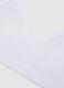 White organic cotton bra with thin straps for girls_2