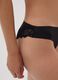 Black Brazilian briefs in stretch microfibre with lace_3