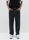 Black Baggy Jeans in Pure Cotton_2