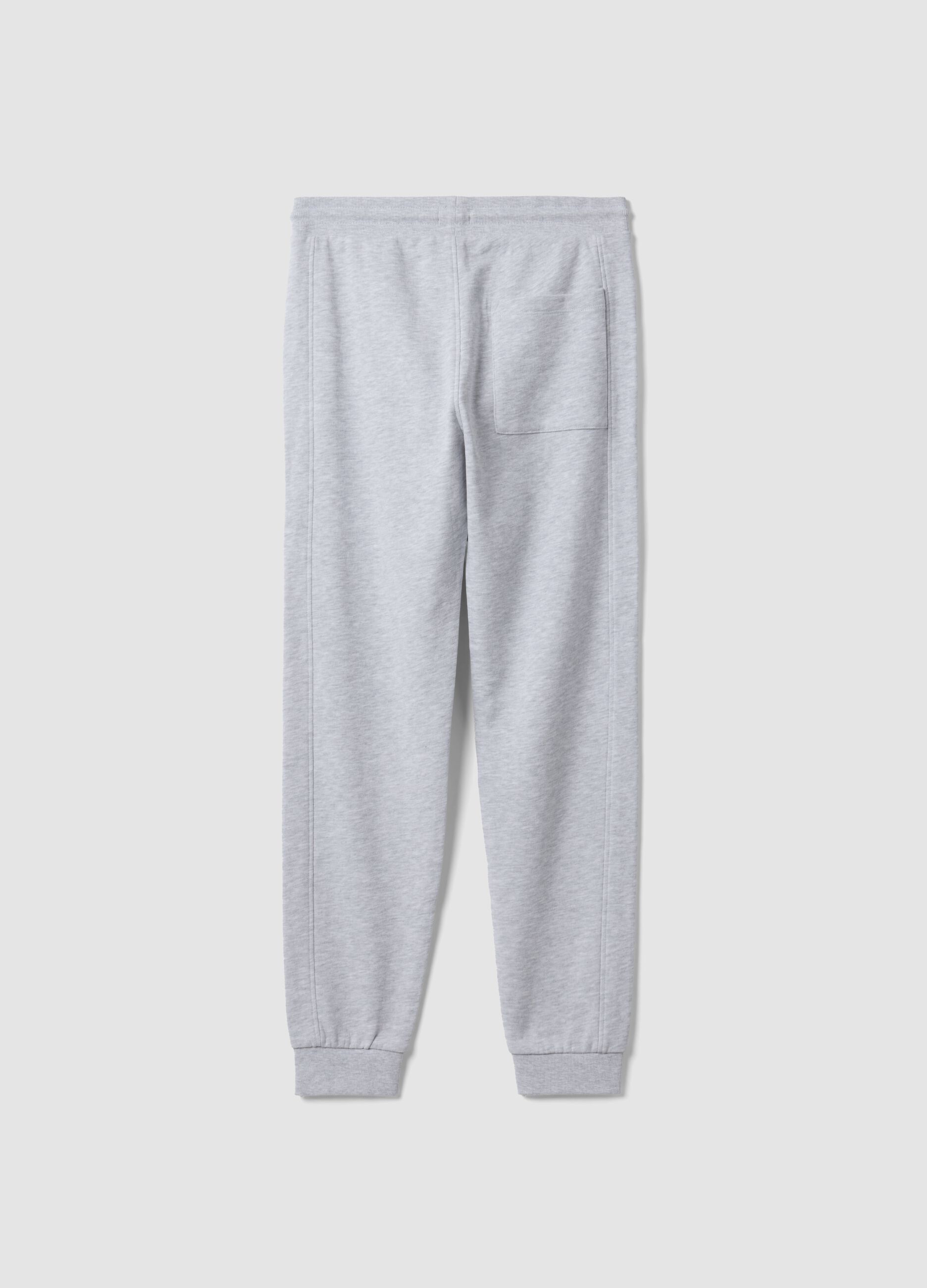 Graue Jogginghose aus Bio-Baumwolle