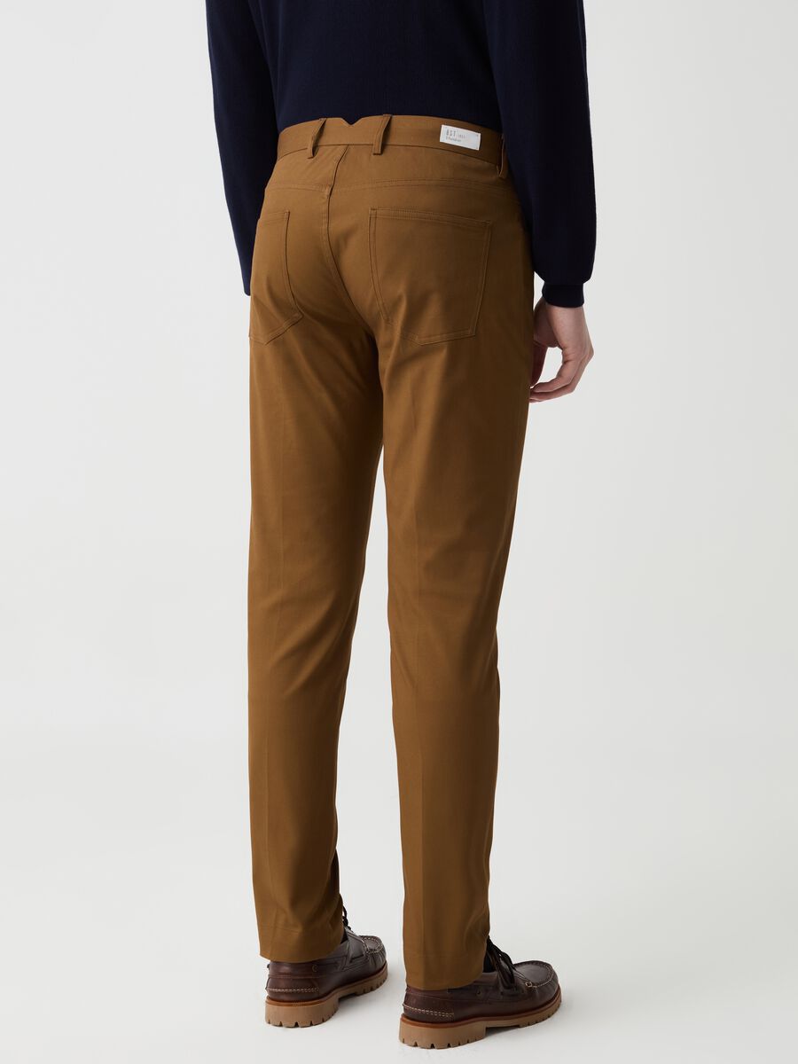 B.ST 1957 slim-fit trousers with five pockets_2
