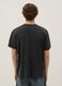 Schwarzes T-Shirt aus reiner Baumwolle mit 2Pac-Print, Relaxed Fit_3