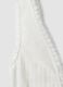 White pure cotton waistcoat with lace_1
