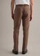 Brown pure linen slim-fit trousers_2