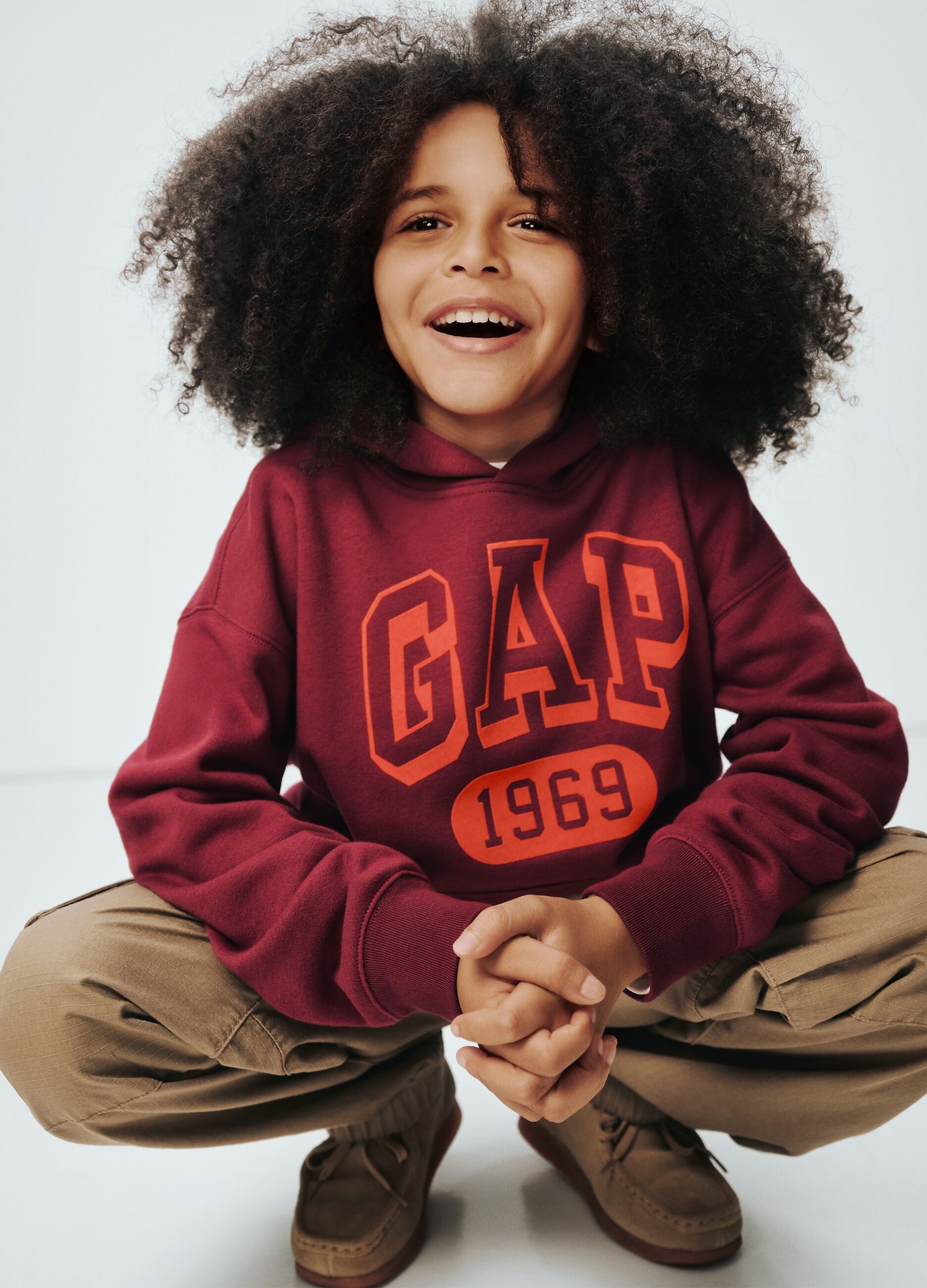 Roter Kapuzenpullover f&uuml;r Kinder