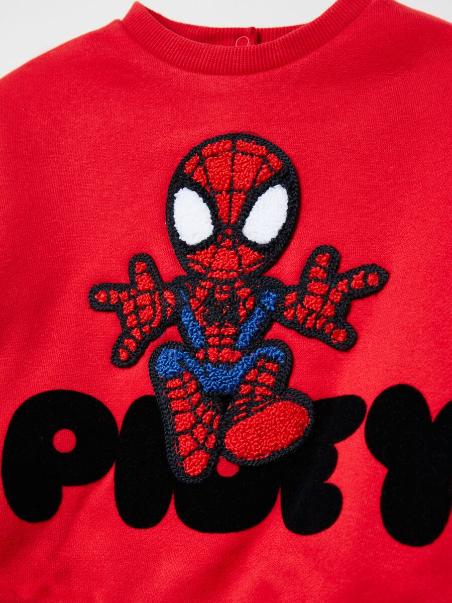 Plush jogging set with Spidey patch_2