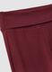 Girls&rsquo; red flared leggings in stretchy organic cotton_1