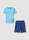 Boys' multicolour pure cotton pyjama in regular fit with print_0