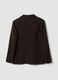 Brown regular-fit blazer with classic lapels_2
