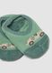 Gr&uuml;ne rutschfeste Socken aus elastischer Bio-Baumwolle mit Auto-Motiv_2