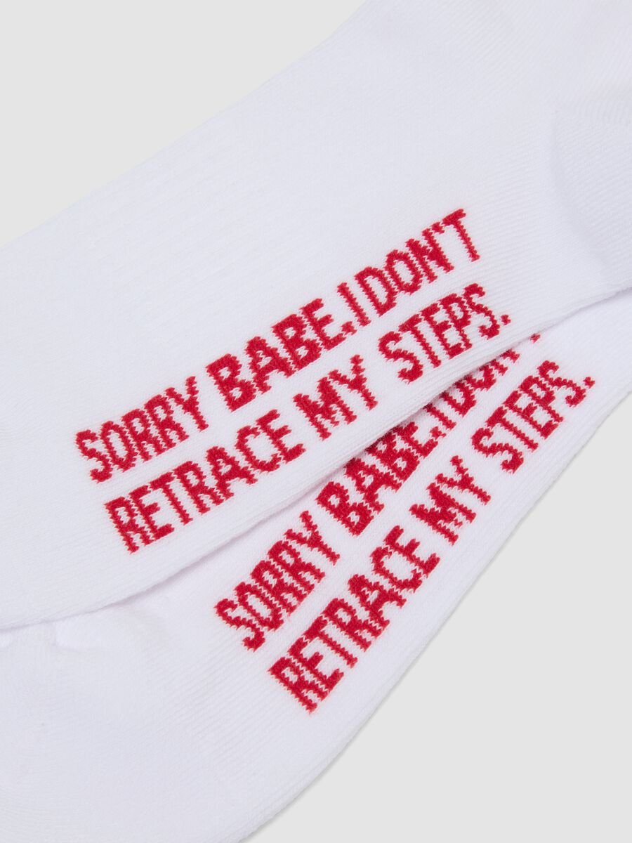 3er-Pack wei&szlig;e Sportsocken aus Stretch-Baumwolle mit bunten Streifen_2