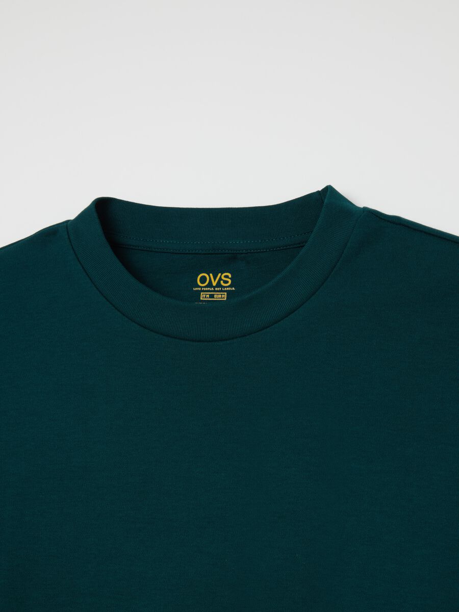 Long-sleeved T-shirt in interlock cotton_5