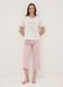 Pink organic cotton pyjama trousers_0