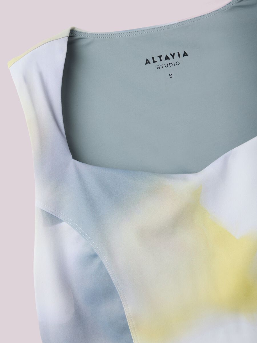 ALTAVIA STUDIO tie dye crop top with light support_5