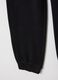 Schwarze M&auml;dchen-Jogger aus reiner Baumwolle mit normaler Passform_3